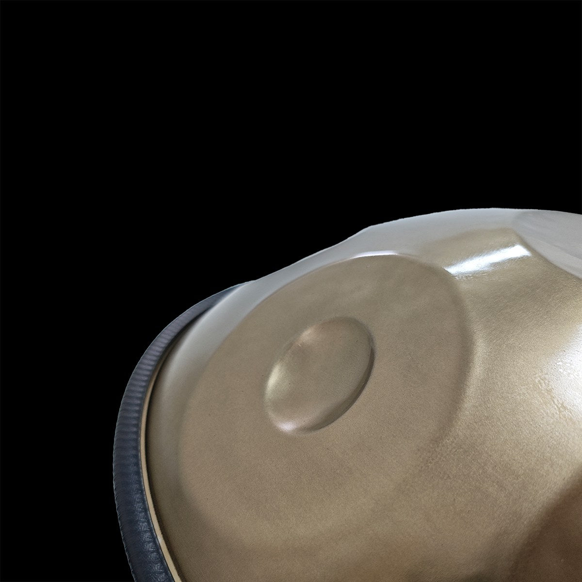 E Amara 13+7 Handpan — Light Gold