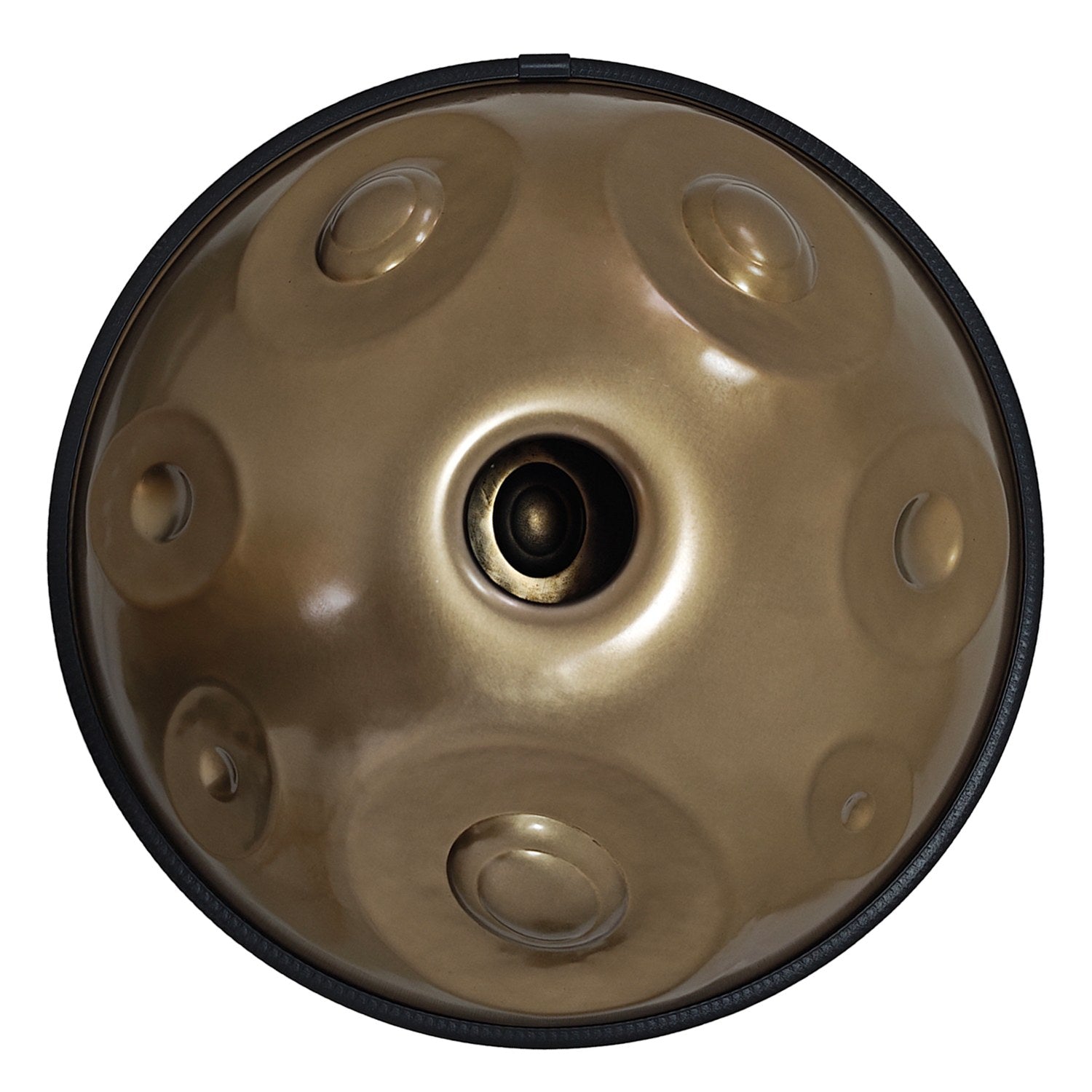 E Amara 13+7 Handpan — Light Gold