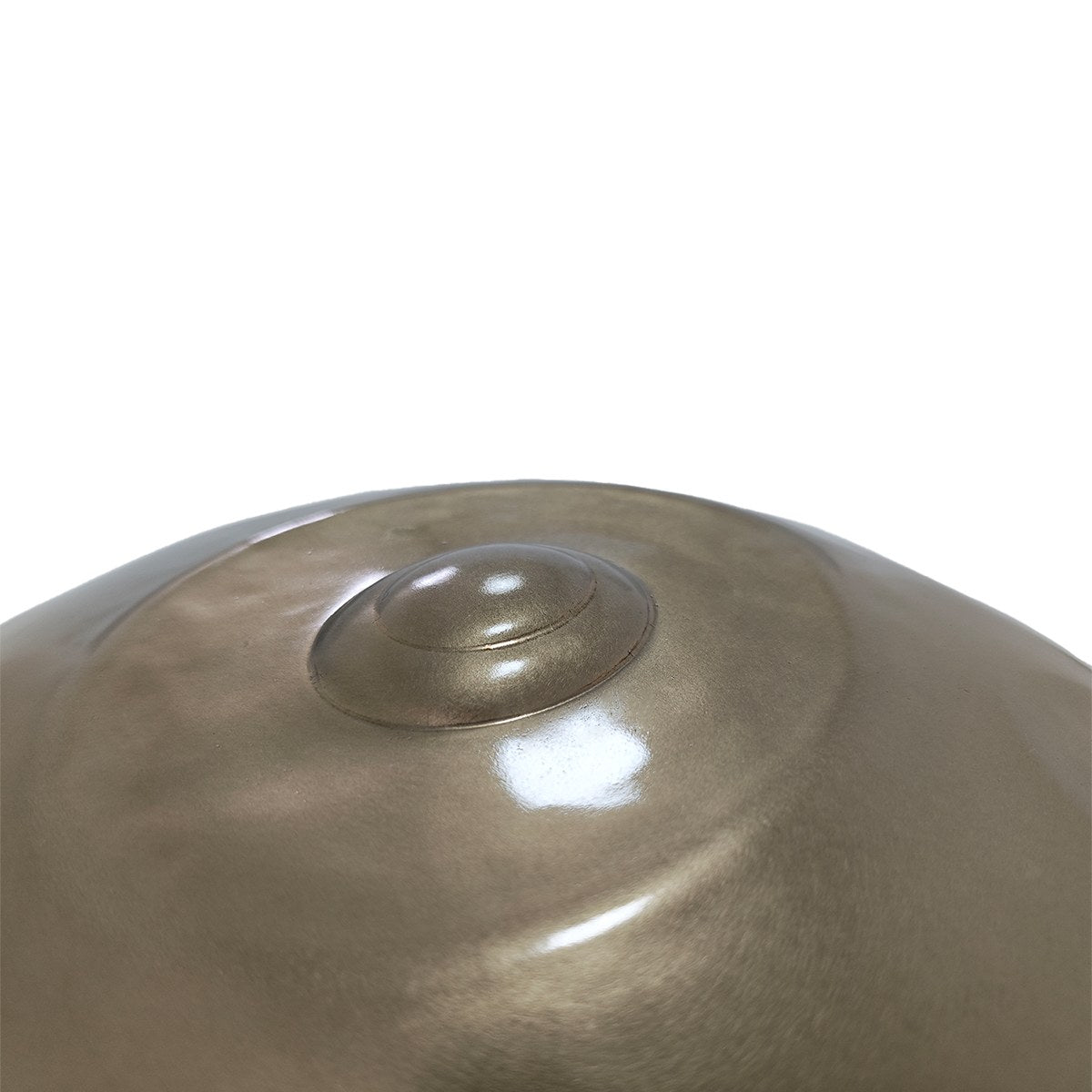 E Amara 13+7 Handpan — Light Gold