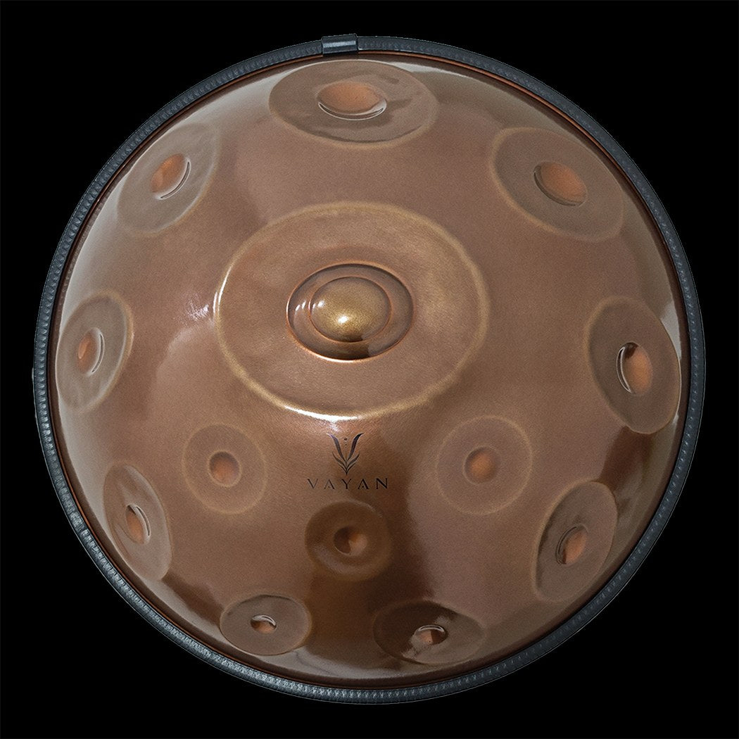 F# Pygmy 14+7 Handpan — Brown